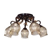 потолочная люстра idlamp brauni 474/5pf-blackpatina в Сочи