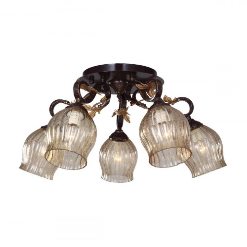 потолочная люстра idlamp brauni 474/5pf-blackpatina в Сочи