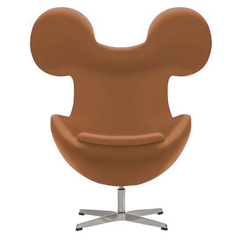 кресло egg mickey бежевое в Сочи