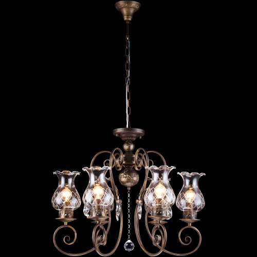 подвесная люстра arte lamp palermo a2053lm-6br в Сочи