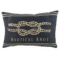 подушка с морским узлом nautical knot denim в Сочи