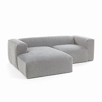диван блок sofa двухместный левый угол серый от la forma (ex julia grup) в Сочи