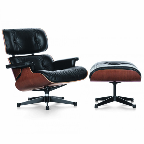 кресло lounge chair черное в Сочи