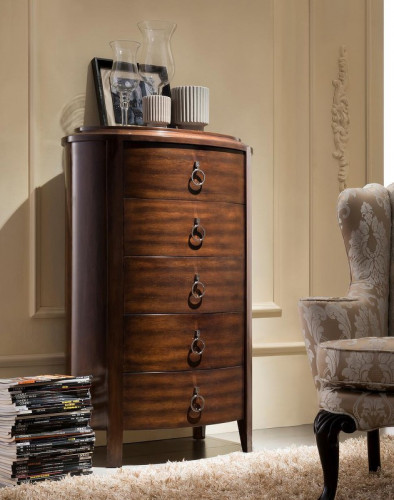 комод высокий mestre коричневый в Сочи