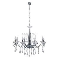 дизайнерская подвесная люстра spot light alessa 9014828 хром в Сочи