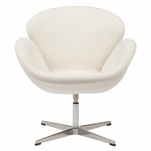 кресло swan chair кремовое в Сочи