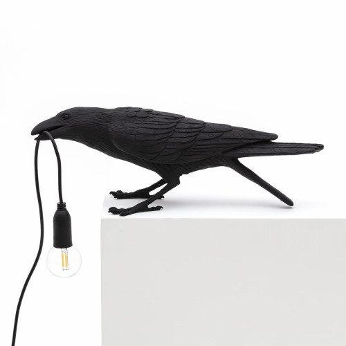 настольная лампа bird black playing от seletti в Сочи