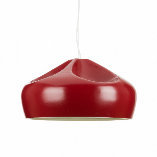 подвесной светильник pleat box диаметр 47 красный в Сочи