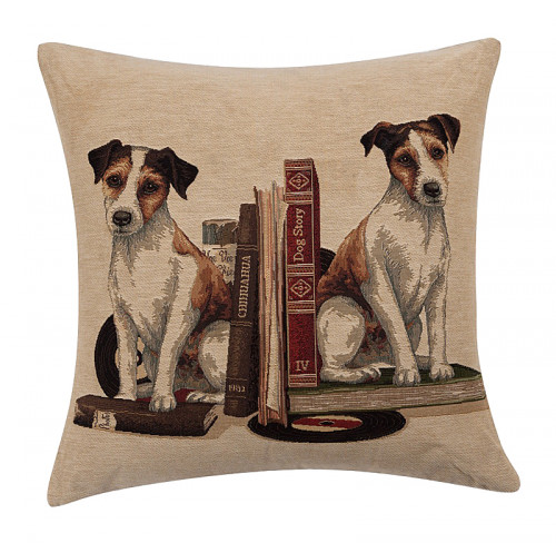 подушка с джек-рассел терьерами bookends jack russell в Сочи