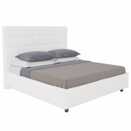 кровать двуспальная 180х200 белая shining modern в Сочи