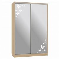 шкаф-купе для спальни mebelson гранд 4-600 бабочки в Сочи