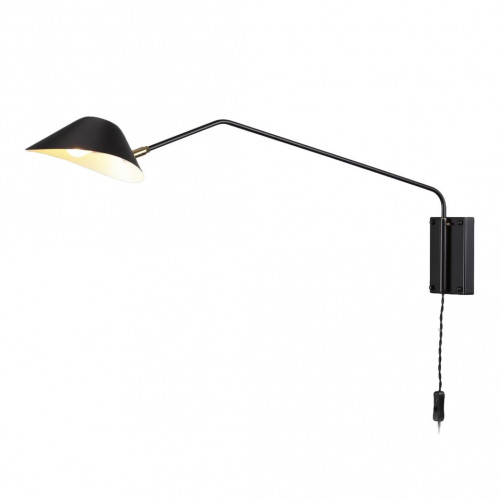 настенный светильник collet длина штанги 92 черный в Сочи