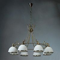 подвесная люстра brizzi ma02401ca/008 bronze в Сочи