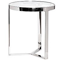 стол журнальный bridge chrome 50*55см хром в Сочи