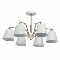 потолочная люстра mw-light таун 6 691011906 белая в Сочи