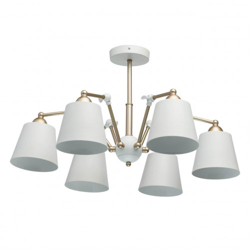 потолочная люстра mw-light таун 6 691011906 белая в Сочи