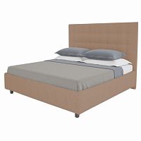 кровать большая 200х200 royal black серо-коричневая в Сочи