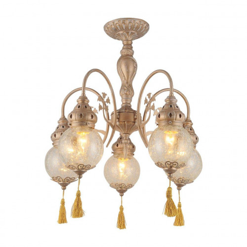потолочная люстра arte lamp a2146pl-5ga золото в Сочи