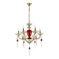 подвесная люстра odeon light donna 3927/6 в Сочи