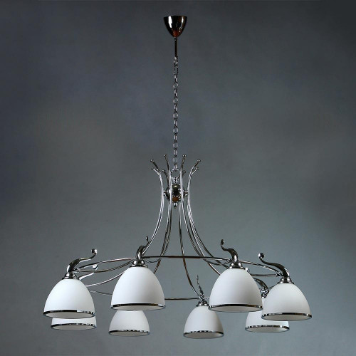 подвесная люстра brizzi ma02401ca/008 chrome в Сочи