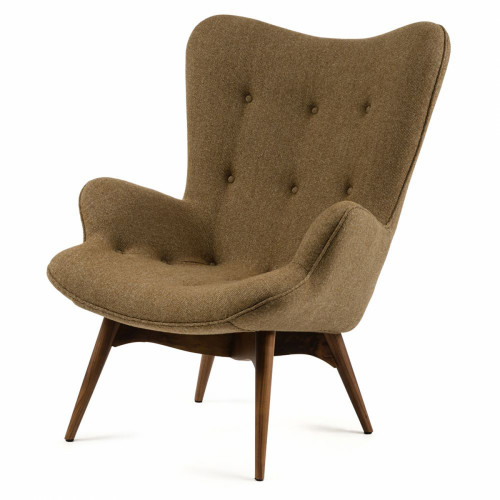 кресло contour 2 темно-коричневое в Сочи