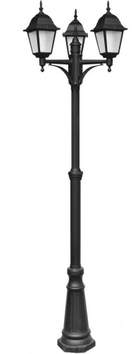 садово-парковый светильник arte lamp bremen a1017pa-3bk в Сочи