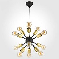 подвесная люстра tk lighting 1469 estrella black в Сочи
