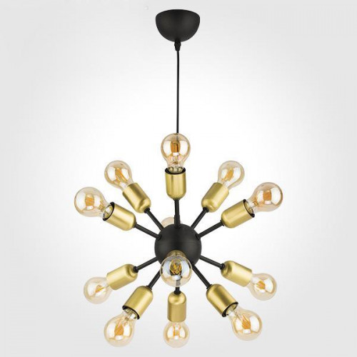 подвесная люстра tk lighting 1469 estrella black в Сочи