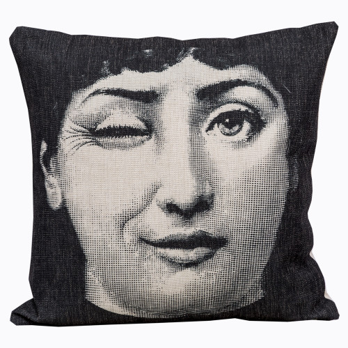арт-подушка намек fornasetti в Сочи