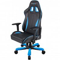 кресло геймерское dxracer king ks57 черно-синее в Сочи