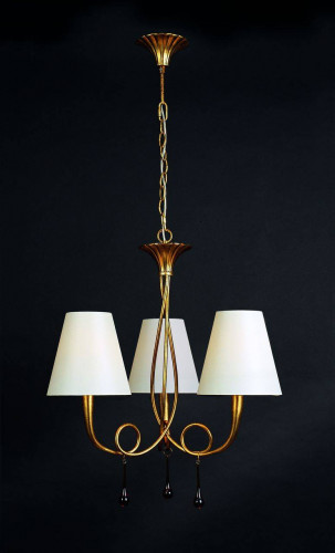 подвесная люстра mantra paola painted gold 3542 в Сочи