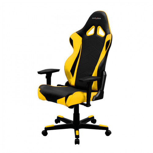 кресло геймерское dxracer racing re0 черно-желтое в Сочи