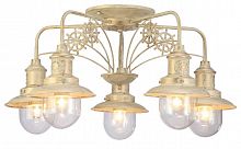 потолочная люстра arte lamp sailor a4524pl-5wg в Сочи