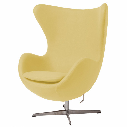 кресло egg chair желтое в Сочи