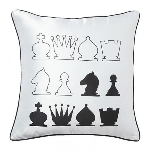 подушка с шахматами chess white в Сочи