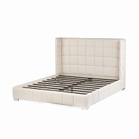 кровать двуспальная с бортиками 180x200 бежевая oakley bed в Сочи