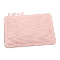 разделочная доска happy board love, розовая в Сочи