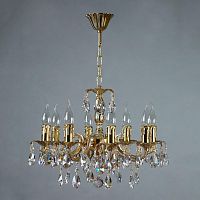 подвесная люстра ambiente benisa 2226/8 wp tear drop бронза в Сочи