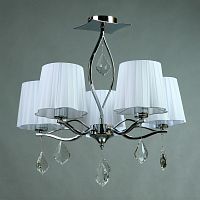 подвесная люстра brizzi bx03203/5 chrome в Сочи