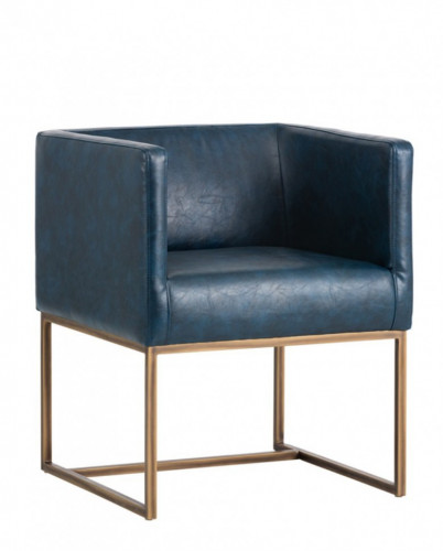 кресло button синее в Сочи