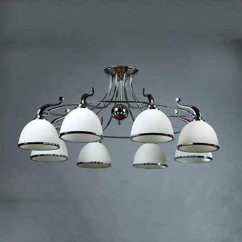 потолочная люстра brizzi almeria ma02401cb/008 chrome в Сочи