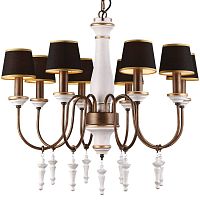 подвесная люстра arte lamp fortezza a1843lm-8bg в Сочи