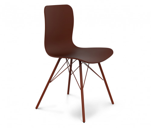 стул dsr коричневый s40 (eames style) в Сочи