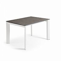 стол atta 120 (180)x80 белый, темно-серый ceni cc0178vc от la forma (ex julia grup) в Сочи