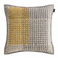 подушка квадатная canevas geo grey от gan в Сочи