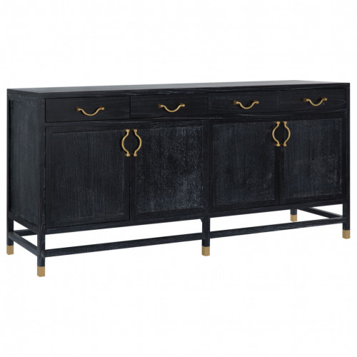 комод hf16105 черный в Сочи