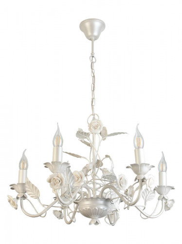 подвесная люстра toplight lynda tl5910d-05wh в Сочи