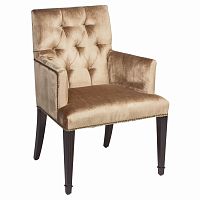 стул с подлокотниками manor rich pearl brown в Сочи
