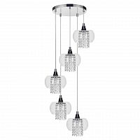 дизайнерская подвесная люстра spot light cordia 1192528 хром в Сочи
