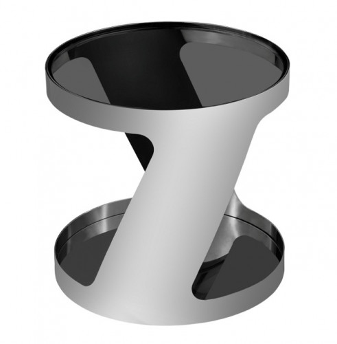 столик журнальный height black silver хром в Сочи